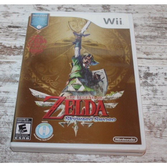 The Legend of Zelda Skyward Sword Nintendo Wii Game 2011 CIB Complete W/Manual